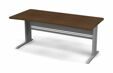 Стол прямоугольный на L-каркасе BM284-1 Орех (180х85х74)