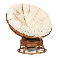 Кресло-качалка "PAPASAN" w 23/01 B/без подушки/Pecan (орех)_