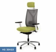 DION M WG Кресло,син,1D,подг,а ЗЕЛЕНЫЙ/АЛЮМ