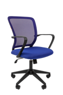 Офисное кресло Chairman 698 Россия TW-05 синий.