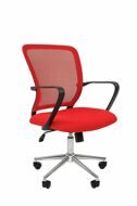 Офисное кресло Chairman 698 Россия TW-69 красный хром new.