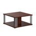 COFFEE_Стол журнальный CT 880 Бургунди 800х800х400 COFFEE