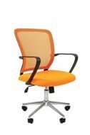 Офисное кресло Chairman 698 Россия TW-66 оранжевый хром new.