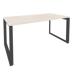 Onix Стол рабочий на О-образном м/к O.MO-SP-4.8 Денвер светлый/Антрацит металл 1580*800*750