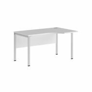 XTEN-M_Стол письменный XMCET 149(R) Белый/Алюминий 1400х900х750 XTEN-M