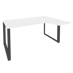 Onix Стол эргономичный правый на О-образном м/к O.MO-SA-4 (R) Белый бриллиант/Антрацит металл 1580*1180*750 (800/460)