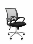 Офисное кресло Chairman 696 Россия TW серый хром new.